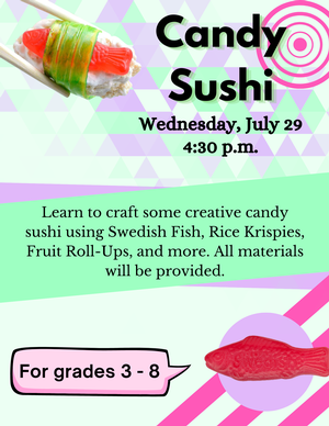 Candy Sushi Making -
